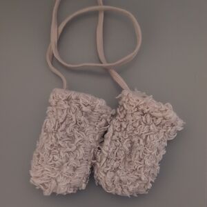 Baby Sherpa Mittens, Organic Cotton, Like New